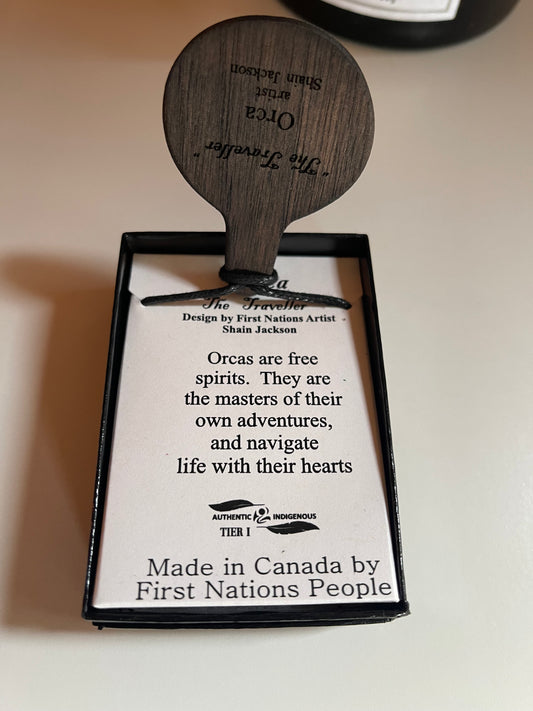 Indigenous Made Orca Pendent